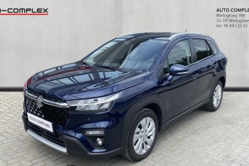 ZAKUP ZDALNY Suzuki S-Cross 1.4 T Benz 129KM MANUAL 4WD Premium!